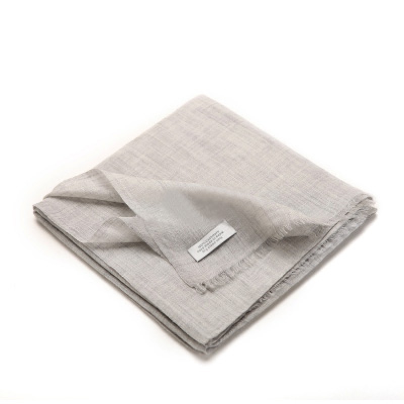 Pure Cashmere Scarves Gray Plaid Fashional Winter Scarf